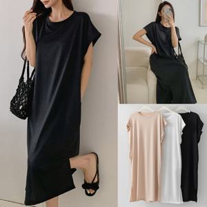 나야홍 / 위쉬몰 YY 날개캡소매트임원피스(V061H508) 빅사이즈