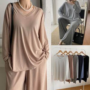 나야홍 / 위쉬몰 BA 프리스판브이넥티셔츠(V079H508) 빅사이즈