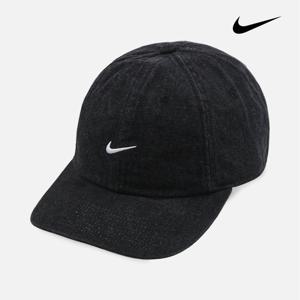 나이키 클럽 언스트럭처 데님 야구 캡모자 HF0383-010