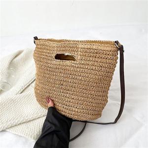 3컬러 캐주얼 여행 여름 라탄 크로스백 LKB566