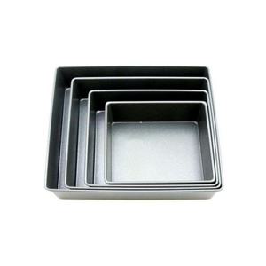 베이킹틀 정사각빵틀 베이킹 기본 정사각틀 사각 빵틀 케이크틀 사각팬 4호