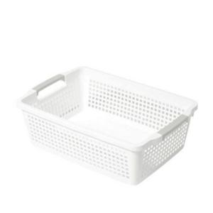 라이프 바스켓 C 2호 화이트 사무용품 생활용품 정리용품 수납용품 보관용품 정리박스 수납박스 보관박스 바스켓 바구니