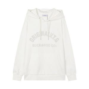 [버커루]남성 CP특양면 로고 후드 티셔츠 B245TS120P