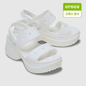 [크록스] 베이샌들 우먼 화이트 206749-100