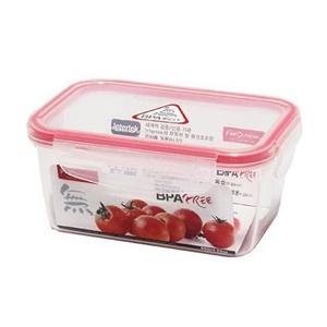 밀폐용기 플라스틱용기 혜성 참 좋은 밀폐 직사각 680ml 밀폐용기 플라스틱