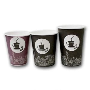 종이컵 커피 한솔 디자인 종이컵 한줄 50개 10oz 커피컵 정수기컵