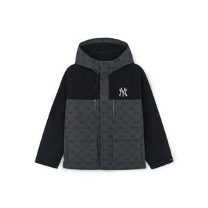 MLB  (3AWJM0154-50CGS) 공용 립스탑 자가드 블러킹 바람막이