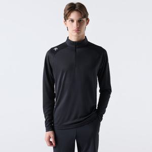 [데상트공식] 러닝 반집업 긴팔 티셔츠 SQ323RTL83