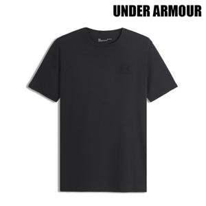 언더아머 남성 반팔티 UA 스포츠스타일 레프트 체스트 로고 블랙 1326799-001