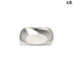 스테인레스 앞접시겸용 후지 사각찬기 무광 4호 주방용품 스텐접시 예쁜그릇 예쁜접시 반찬그릇 앞접시