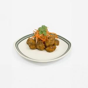 그린색 포인트 업소용 신사각 접시 7147 반찬 볶음 큰접시 식당 주방용품