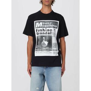 [MOSCHINO] 라프리마 남성 티셔츠 07245241 1555 블랙 /6