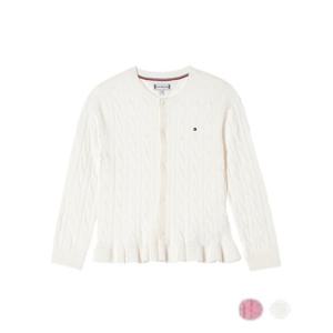 [타미힐피거칠드런2] 러플 가디건 T42F7NCD140GT1 12M_2T