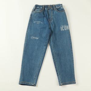 [지프키즈]레터링 배기 데님팬츠  KO3DPU733