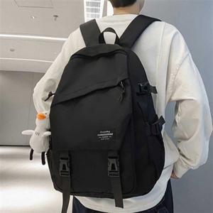 생활방수 학생 책가방 사선백팩 넉넉한 수납 인형포함