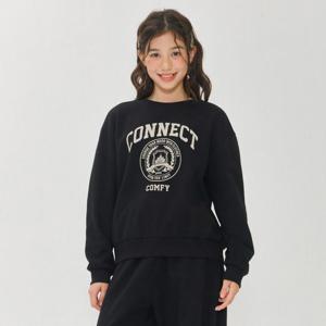 [오션스카이]여아 바시티 그래픽 맨투맨 티셔츠-EEJG5152B03