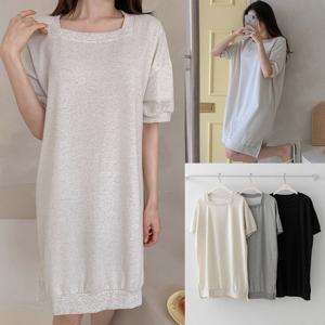 나야홍 / 위쉬몰 YY 스퀘어트임미디원피스(V090H508) 빅사이즈