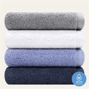 송월 타올 호텔 수건 5장 항균 코마 무지180g 40수