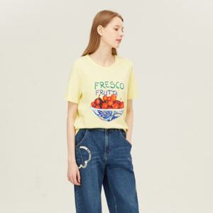 [베네통]프린팅 티셔츠_BATS54431