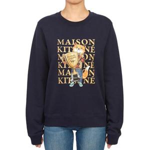 메종키츠네 폭스 챔피언 여성 맨투맨 LW00310KM0001 P480