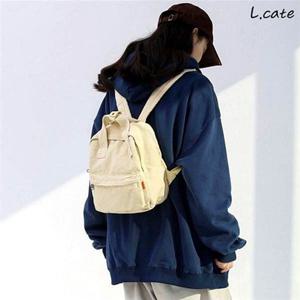 가방 학생 여자 엘케이트 백팩 캔버스 LJI066 데일리