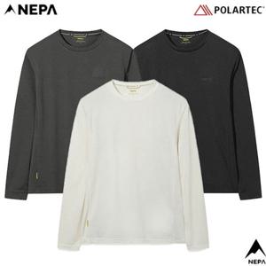 네파[티셔츠 폴라텍](7L55323) 남성 패스파인더 폴라텍 파워드라이 긴팔 티셔츠