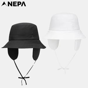 [네파][모자 햇](7LF7416) 남여 공용 겨울 스너그 발열안감 버킷 햇 모자(+귀달이)