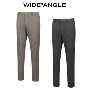[와이드앵글]CO TR잔체크 일자핏 팬츠 M WMU24371