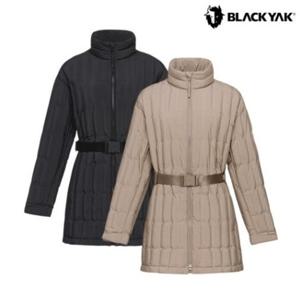 여성 루클라 벨트 튜브 다운자켓 경량 롱패딩 점퍼 1BYPAWU517 GD