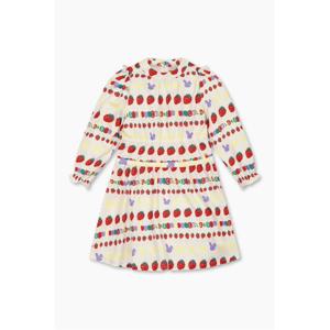[베네통 키즈] 토끼 구슬 우븐 원피스 QAOP15561IV_아이보리