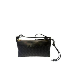 BOTTEGA VENETA 보테가 베네타 인트레치아토 블랙 숄더백 2161734