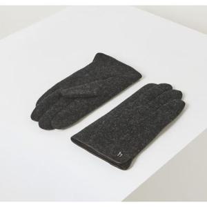 [헤지스ACC] [남성장갑] 그레이 베이직 울 장갑 HJGV5F022G3