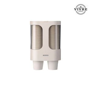 비블코리아 매직홀 2구 컵 홀더 디스펜서 카키