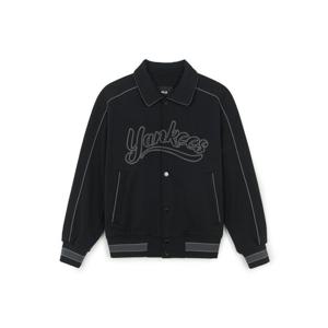 MLB  (3AJPV0154-50BKS) 공용 저지 파이핑 바시티자켓