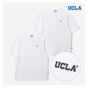 [UCLA]2PACK 세미 오버핏 반팔 티셔츠(UBRST80)