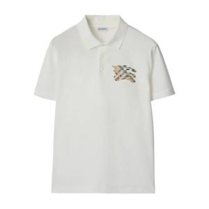 버버리 폴로 티셔츠 8116118 EVAN EKD B7078 WHITE