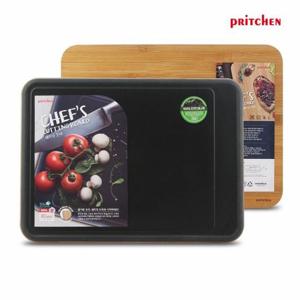 프리첸 쉐프의도마 대나무도마 양면도 W