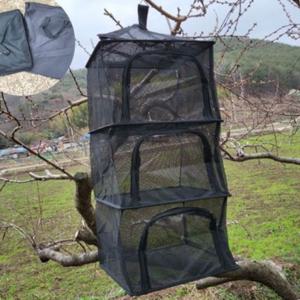 야외건조대 다용도 4단 식기 건조망