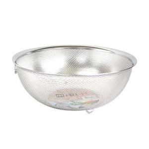 이라이프 올케이 타공 원형 바구니 4호 중 소쿠리 채망 다용도채반 가정용채반 주방채반