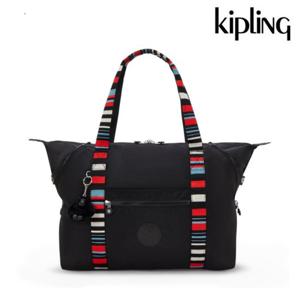 [키플링]키플링 보스턴백 여행가방 아트M 블랙누아 STR  KPABR03 BKNS