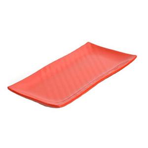 업소용 멜라민 일식사라접시(대)(빨강색)