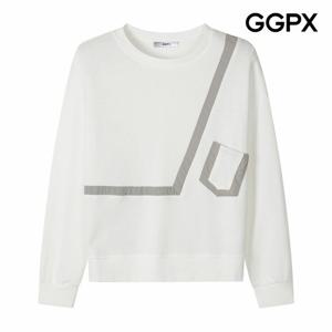 [GGPX] 테이핑 포켓 맨투맨 티셔츠 (GP9TS009F)