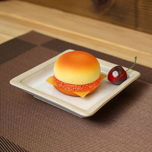 여주 소야 도자기 아름 화이트 민사각찬기 그릇 1호