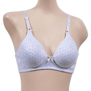 (고아라)노와이어 폴카도트 몰드 A컵 브라