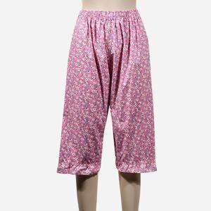 여성 플라워 순면 60수 8부 파자마 홈웨어 잠옷 바지