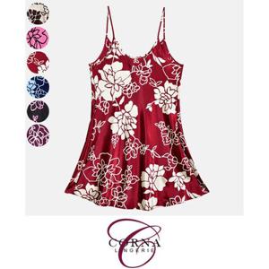 플라워 매끄럽고 편안한 여성 슬립 원피스 0056iu