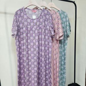 국산 여성 여름 레이온 홈웨어 원피스