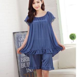 여자 실크잠옷 투피스 파자마 홈웨어 수면잠옷