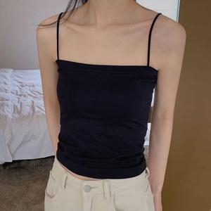 여성 베이직 데일리 끈 디자인 민소매 나시 LK NS08