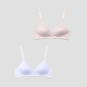 심플 에어로쿨 B컵 노와이어 몰드 여성 브라 0112in